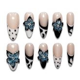 Handmade Fake Nails Trendy Art Beauty Designs - ByskireNail