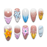 Glimmer Envy Handmade Almond Nails 12006 - ByskireNail