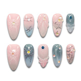 Tender Snare Handmade Almond Nails 12015 - ByskireNail