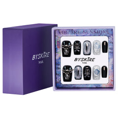 Anaconda Eye Handmade Square Nails 13004 - ByskireNail