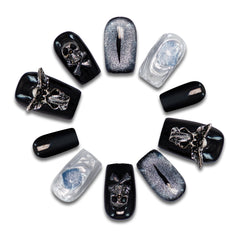 Anaconda Eye Handmade Square Nails 13004 - ByskireNail