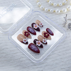 Bordeaux Petal - ByskireNail